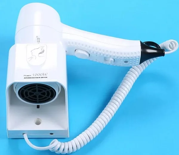 Máy sấy tóc treo tường màu trắng MKT-90284-CC