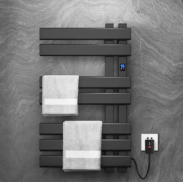 Giàn sấy khăn tắm khăn mặt màu đen Miken R530B (7 thanh sấy)