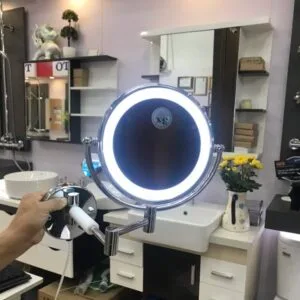 Gương trang điểm phóng đại có đèn Led Miken MKG-M1208W