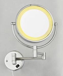 Gương trang điểm phóng đại có đèn Led ánh sáng vàng trung tính Miken MKG-M1208W-1
