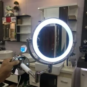 Gương trang điểm phóng đại có đèn Led Miken MKG-M1208W
