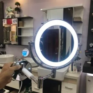 Gương trang điểm phóng đại có đèn Led Miken MKG-M1208W