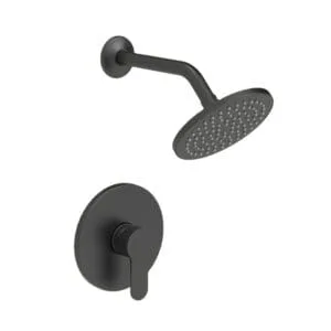 Sen tắm tráng nóng lạnh âm tường màu đen MKS-6204B
