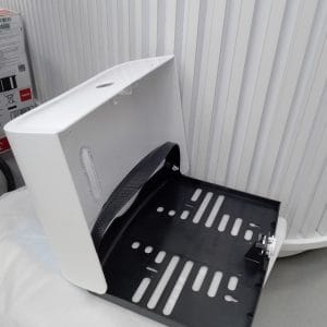 Hộp giấy lau tay treo tường màu trắng MKG-E6015W