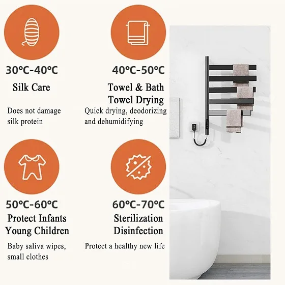 Giàn sấy khăn tắm khăn mặt quần áo G68W