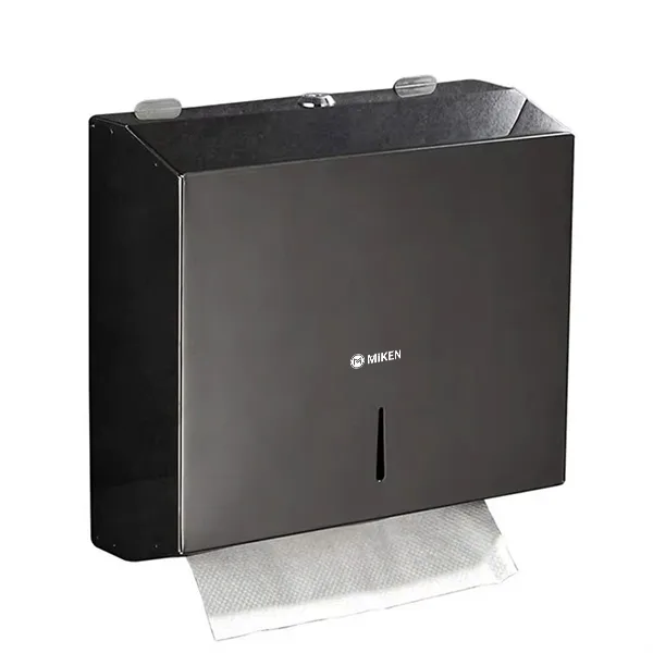 Hộp đựng giấy lau tay mạ màu đen MK-A724B