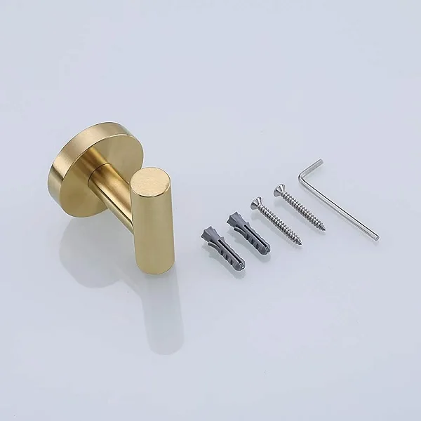 Móc áo tròn đơn màu vàng MKMA-658GM