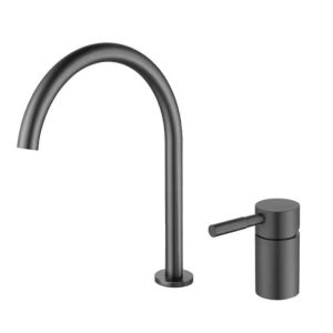 Vòi chậu lavabo, vòi bồn tắm màu ghi xám MKV-30003-GR
