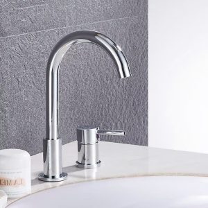 Vòi chậu lavabo, vòi bồn tắm Đồng mạ crom MKV-30003-W