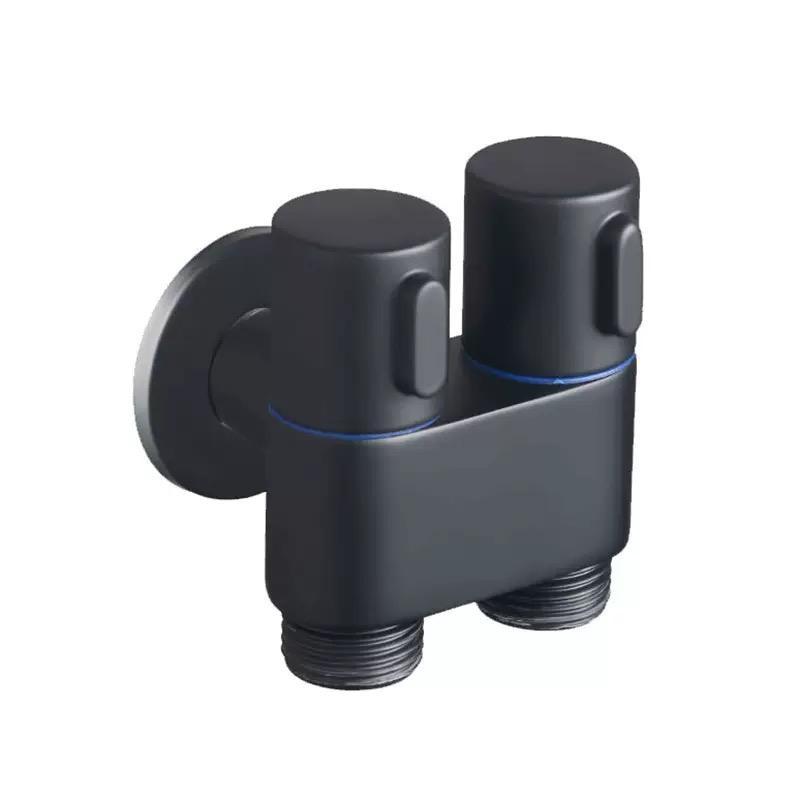 Miken VK16B-2V Van giảm áp khóa nước màu đen 2 đường ra VK16B-2V