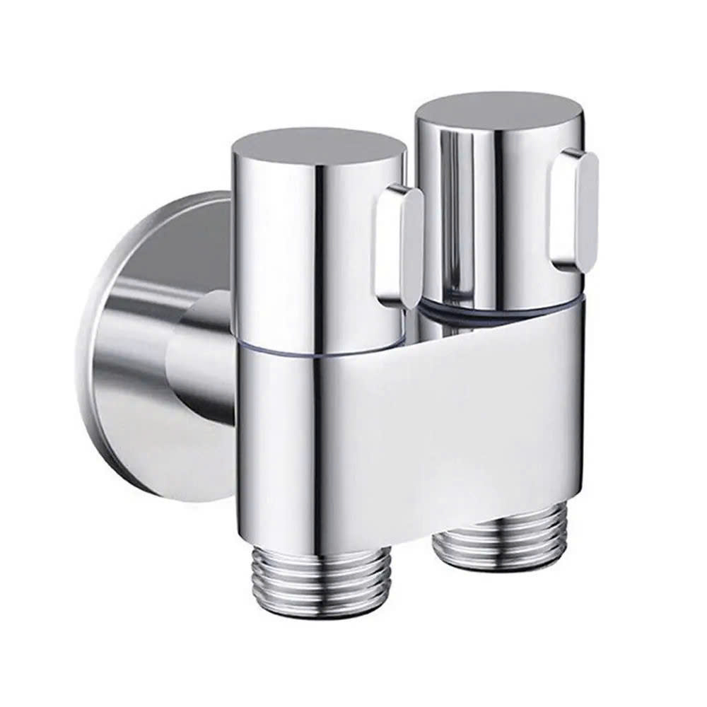 Miken VK16W-2V Van giảm áp khóa nước màu crom 2 đường ra VK16W-2V